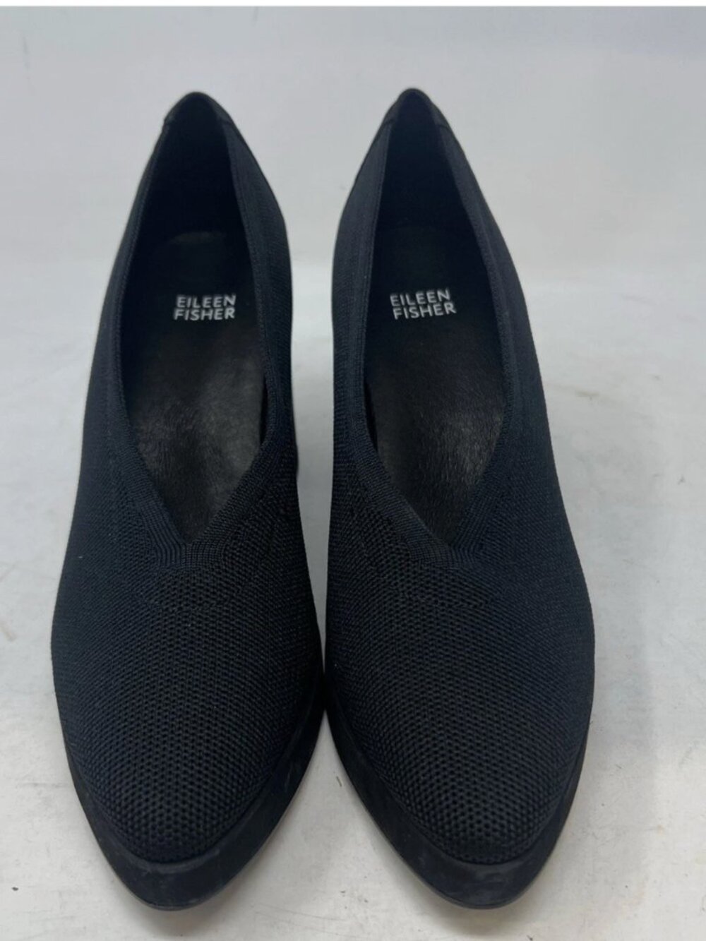 Eileen Fisher Signy Knit High Vamp Heels